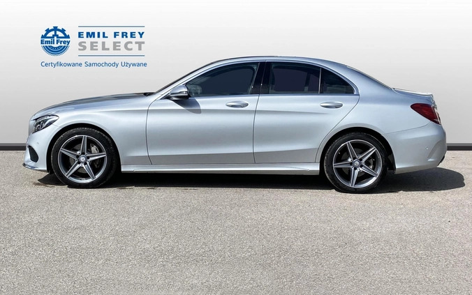 Mercedes-Benz Klasa C cena 119900 przebieg: 74180, rok produkcji 2017 z Kępice małe 301